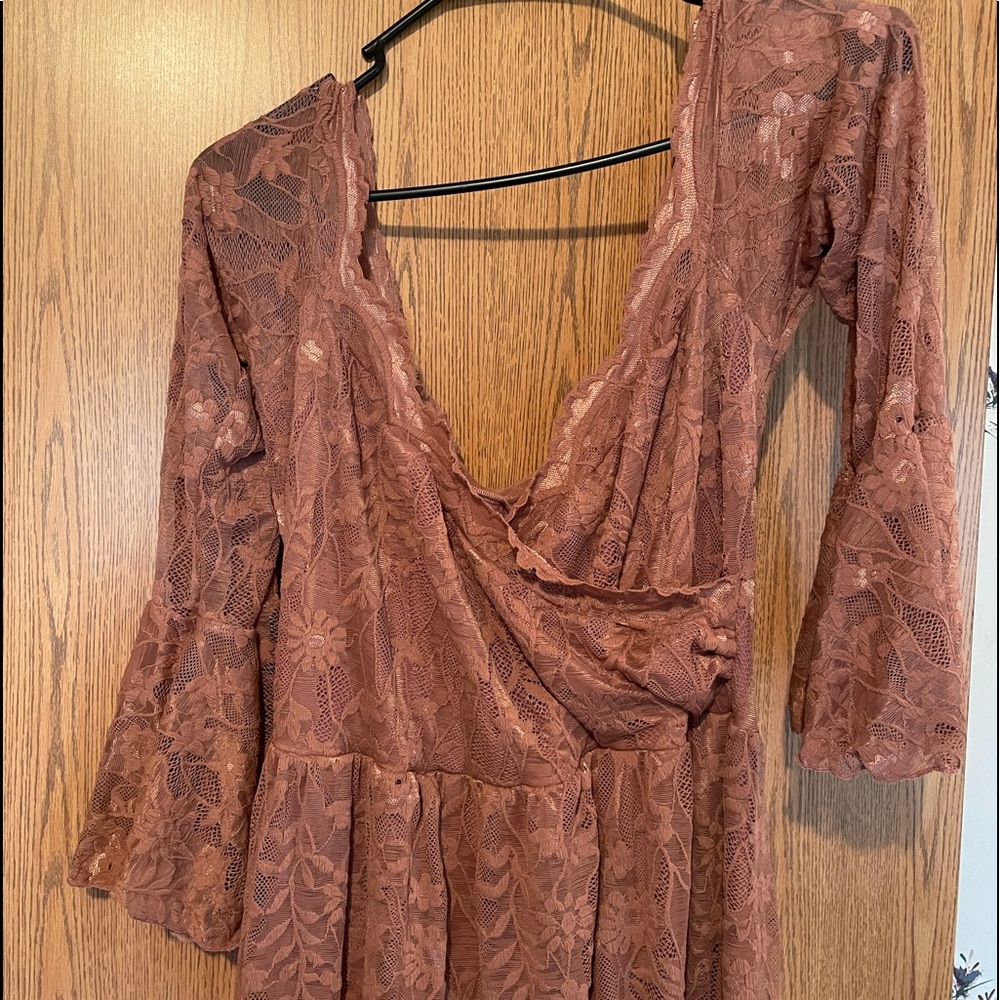 Maternity dress from Etsy Mauve color size l-xl